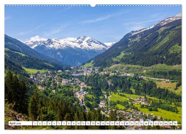 Produktbild: Sch&ouml;ne Gr&uuml;&szlig;e aus Bad Gastein (hochwertiger Premium Wandkalender 2026 DIN A2 quer), Kunstdruck in Hochglanz