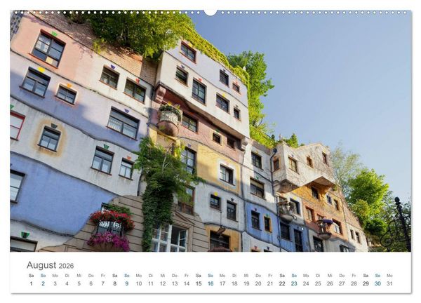 Produktbild: Traumhaftes Wien 2026 (hochwertiger Premium Wandkalender 2026 DIN A2 quer), Kunstdruck in Hochglanz