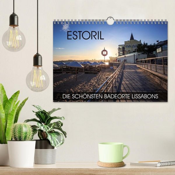 Produktbild: ESTORIL - die sch&ouml;nsten Badeorte Lissabons (Wandkalender 2026 DIN A4 quer), CALVENDO Monatskalender