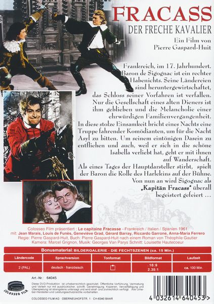 Produktbild: Fracass - Der freche Kavalier - Uncut