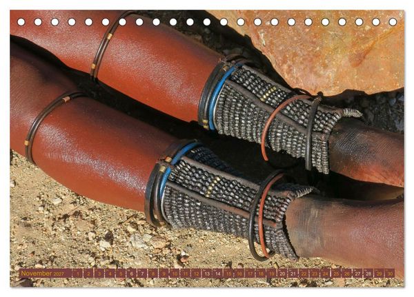 Produktbild: Himba - Der Schmuck der sch&ouml;nen Frauen (Tischkalender 2027 DIN A5 quer), CALVENDO Monatskalender