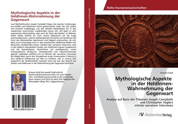Produktbild: Mythologische Aspekte in der HeldInnen-Wahrnehmung der Gegenwart