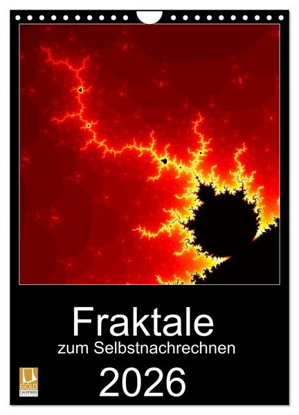 Fraktale zum Selbstnachrechnen (Wandkalender 2026 DIN A4 hoch), CALVENDO Monatskalender