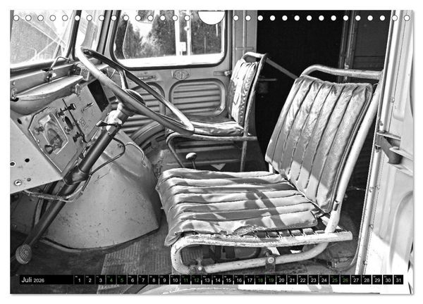 Produktbild: Citro&euml;n HY eine Legende in Schwarzwei&szlig; (Wandkalender 2026 DIN A4 quer), CALVENDO Monatskalender
