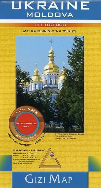 Produktbild: Ukraine, Moldova, Road Map