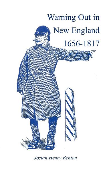 Produktbild: Warning Out in New England, 1656-1817