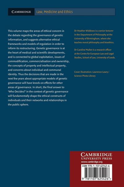 Produktbild: The Governance of Genetic Information