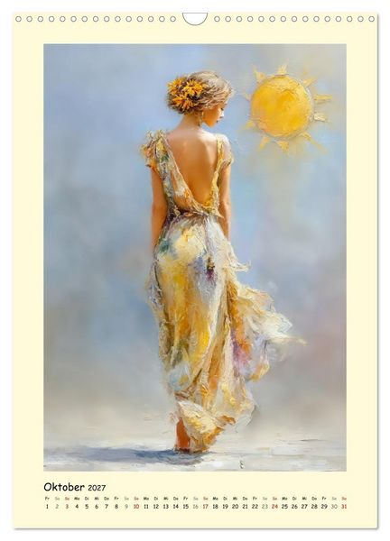 Produktbild: Tarot im Goldlicht. Zeitlose Archetypen in moderner Bildmagie (Wandkalender 2027 DIN A3 hoch), CALVENDO Monatskalender