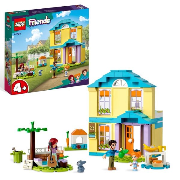 LEGO Friends 41724 Paisleys Haus, Puppenhaus mit Mini-Puppen ab 4 Jahren