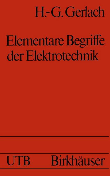 Produktbild: Elementare Begriffe der Elektrotechnik