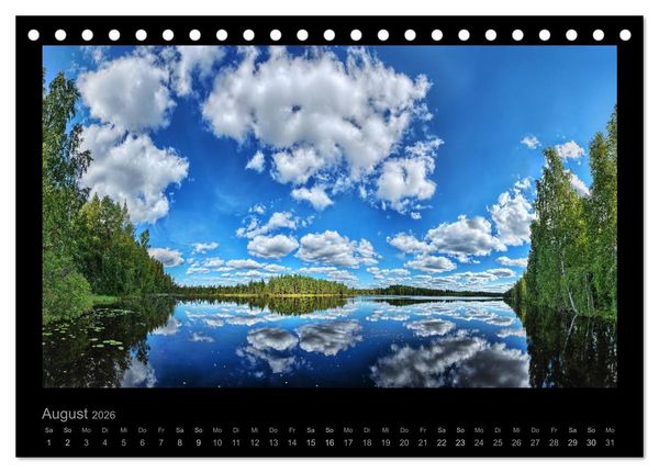 Produktbild: Finnland - Faszination S&uuml;dwesten (Tischkalender 2026 DIN A5 quer), CALVENDO Monatskalender