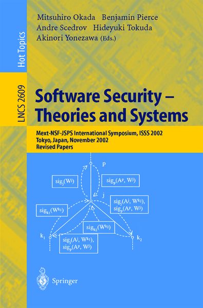 Produktbild: Software Security -- Theories and Systems