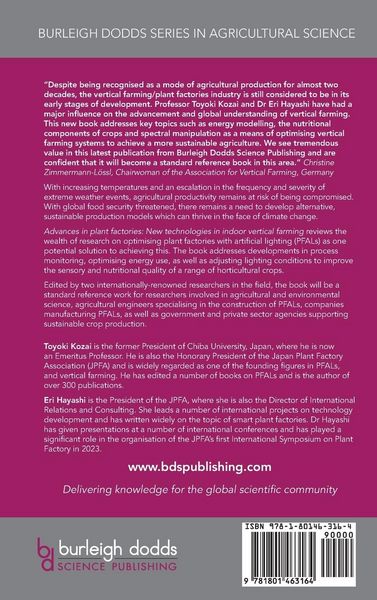 Produktbild: Advances in plant factories