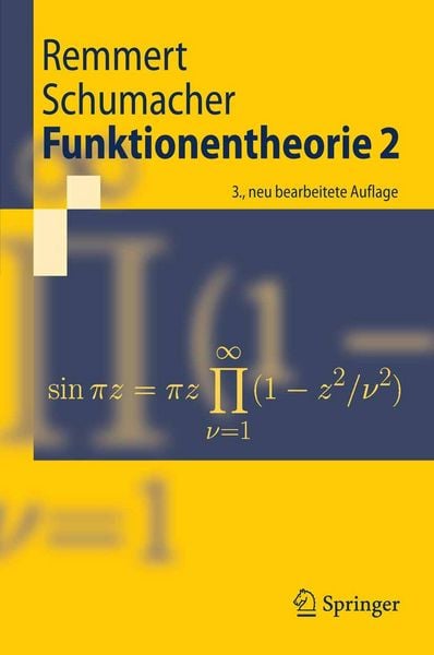 Produktbild: Funktionentheorie 2