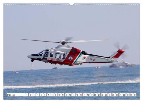 Produktbild: Hubschrauber in Action (Wandkalender 2026 DIN A2 quer), CALVENDO Monatskalender