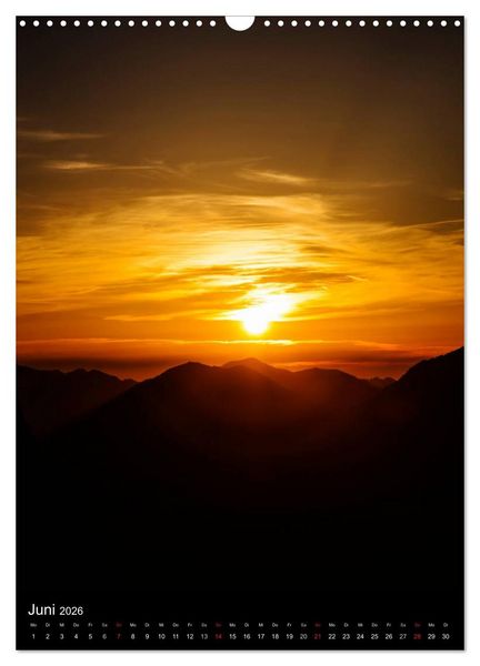 Produktbild: Bergblicke - Mittenwald (Wandkalender 2026 DIN A3 hoch), CALVENDO Monatskalender