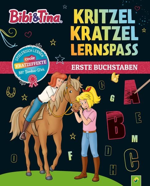 Produktbild: Bibi & Tina Kritzel-Kratzel-Lernspa&szlig; Erste Buchstaben