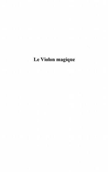 Produktbild: Violon magique le