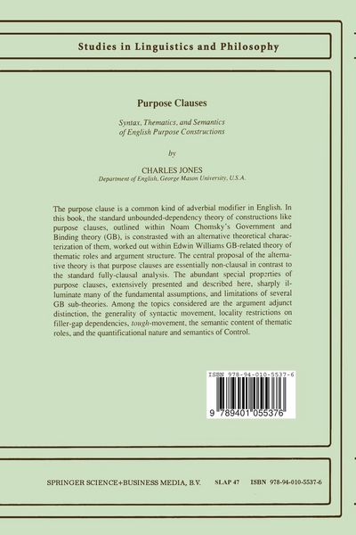 Produktbild: Purpose Clauses