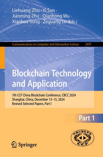 Produktbild: Blockchain Technology and Application