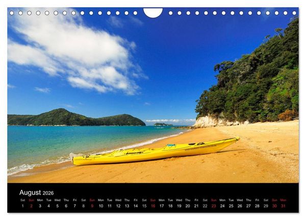 Produktbild: New Zealand (Wall Calendar 2026 DIN A4 landscape), CALVENDO 12 Month Wall Calendar