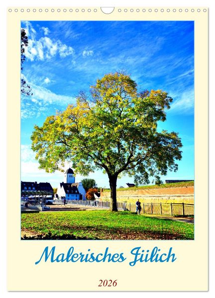 Produktbild: Malerisches J&uuml;lich (Wandkalender 2026 DIN A3 hoch), CALVENDO Monatskalender