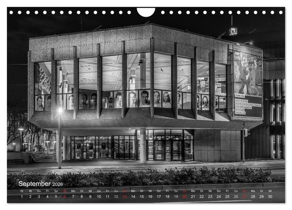 Produktbild: Heilbronn bei Nacht (Wandkalender 2026 DIN A4 quer), CALVENDO Monatskalender