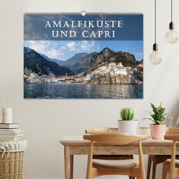 Produktbild: Amalfik&uuml;ste und Capri (Wandkalender 2026 DIN A2 quer), CALVENDO Monatskalender
