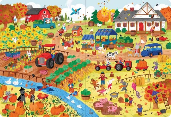 Produktbild: Mein gro&szlig;es Wimmelbuch &ndash; Im Herbst