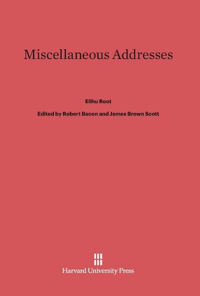 Produktbild: Miscellaneous Addresses