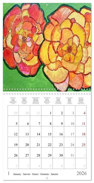 Produktbild: Art For Your Soul (Wall Calendar 2026 12 &times; 12 Inch) CALVENDO 12 Month Wall Calendar