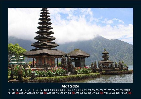 Produktbild: Tempel 2026 Fotokalender DIN A5