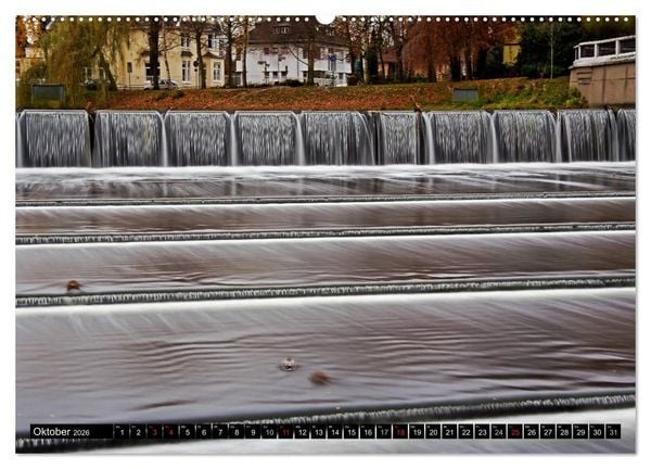 Produktbild: Herforder Ansichten (hochwertiger Premium Wandkalender 2026 DIN A2 quer), Kunstdruck in Hochglanz