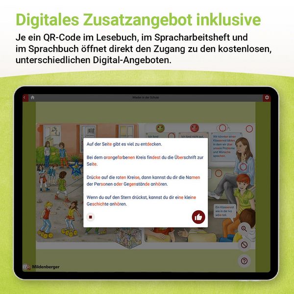 Produktbild: ABC der Tiere 3 Neubearbeitung &ndash; Sprachbuch silbierte Ausgabe