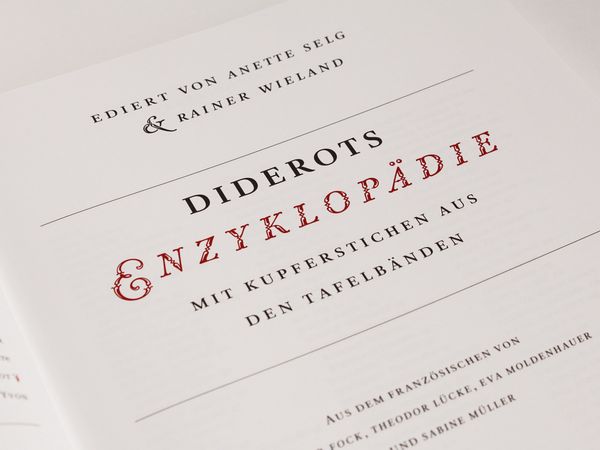 Produktbild: Diderots Enzyklop&auml;die