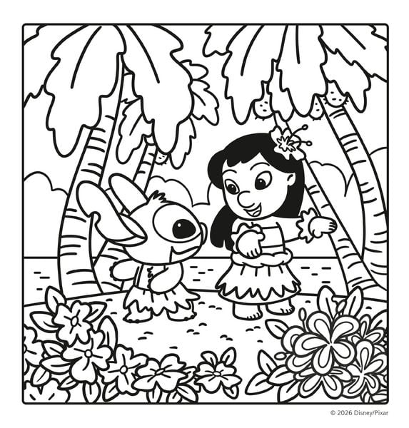 Produktbild: Cozy Coloring Disney - Lilo & Stitch
