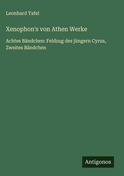 Produktbild: Xenophon's von Athen Werke