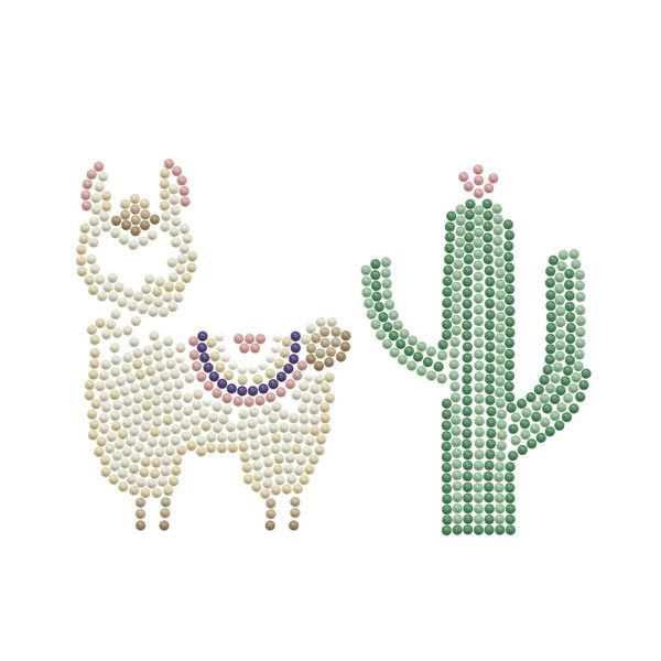 Produktbild: DOTZIES BY DIAMOND DOTZ - Diamond Painting Etui Llama
