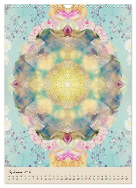 Produktbild: MANDALAS DES LICHTS (Wandkalender 2026 DIN A3 hoch), CALVENDO Monatskalender