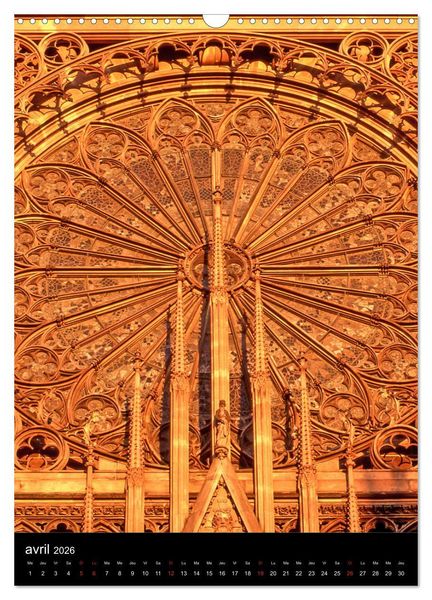 Produktbild: Collection Ville STRASBOURG (Calendrier mural 2026 DIN A3 horizontal), CALVENDO calendrier mensuel