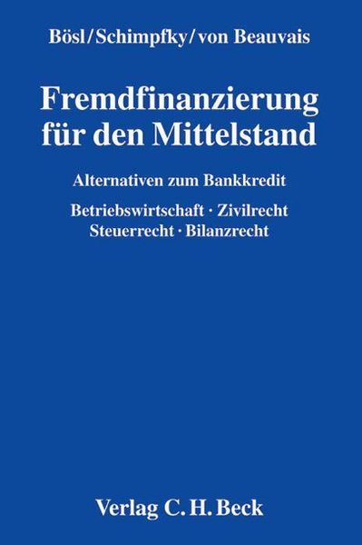 Produktbild: Fremdfinanzierung f&uuml;r den Mittelstand
