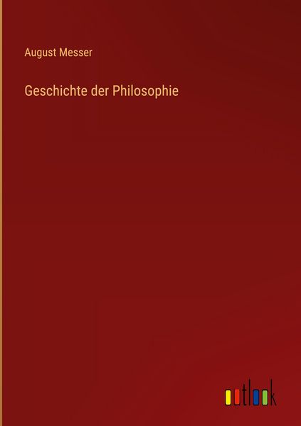 Produktbild: Geschichte der Philosophie