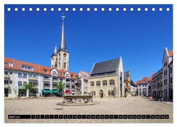 Produktbild: Halberstadt - Das Tor zum Harz (Tischkalender 2026 DIN A5 quer), CALVENDO Monatskalender