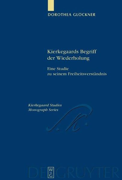 Produktbild: Kierkegaards Begriff der Wiederholung