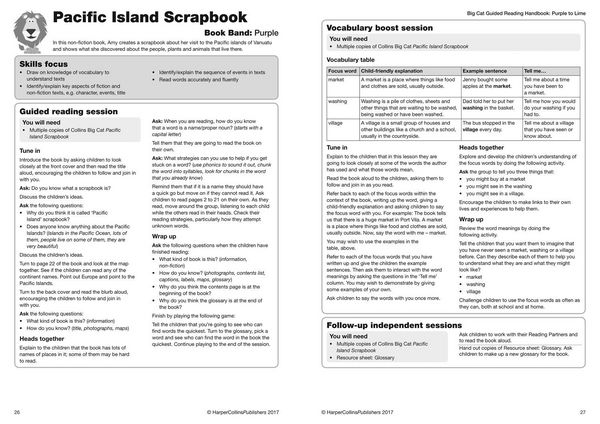 Produktbild: Collins Big Cat - Guided Reading Handbook Orange to Lime