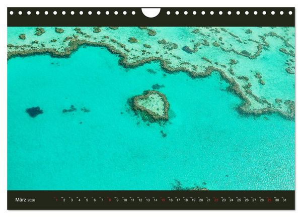 Produktbild: Australien - Farbige Vielfalt (Wandkalender 2026 DIN A4 quer), CALVENDO Monatskalender