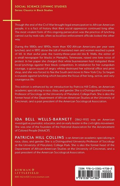 Produktbild: Wells-Barnett, I: On Lynchings