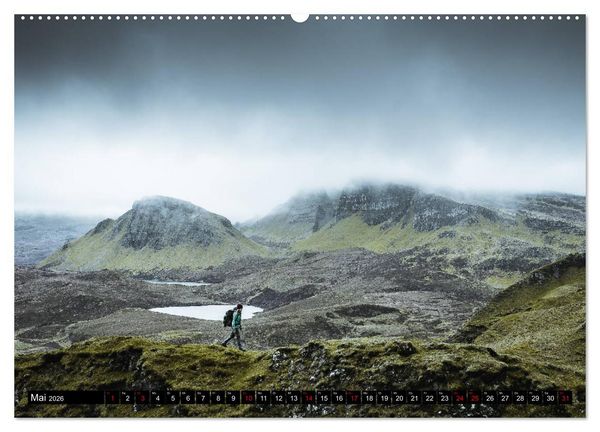 Produktbild: Isle of Skye - so sch&ouml;n kann schlechtes Wetter sein (Wandkalender 2026 DIN A2 quer), CALVENDO Monatskalender