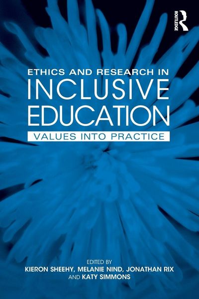 Produktbild: Ethics and Research in Inclusive Education