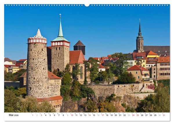 Produktbild: Sachsen (hochwertiger Premium Wandkalender 2026 DIN A2 quer), Kunstdruck in Hochglanz